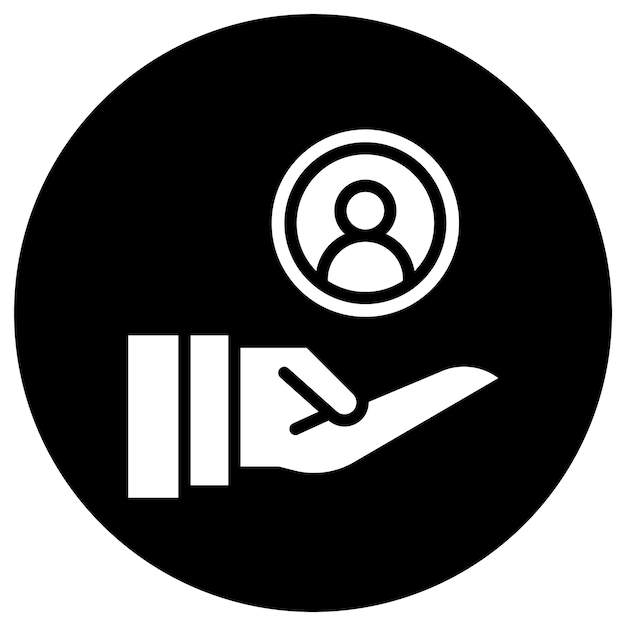 Ilustración del diseño del icono del vector de responsabilidad