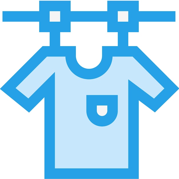 Ilustración del diseño del icono del vector de secado