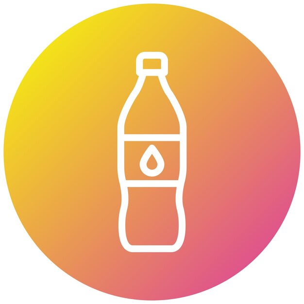 Ilustración del diseño del icono del vector de soda