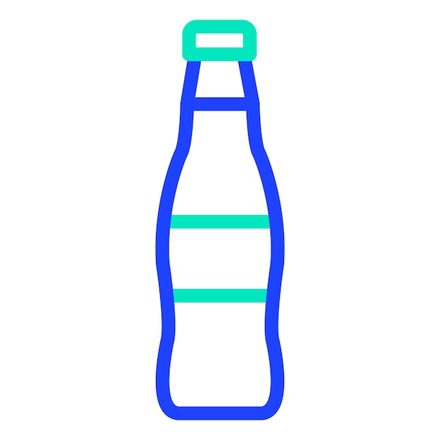 Ilustración del diseño del icono del vector de soda