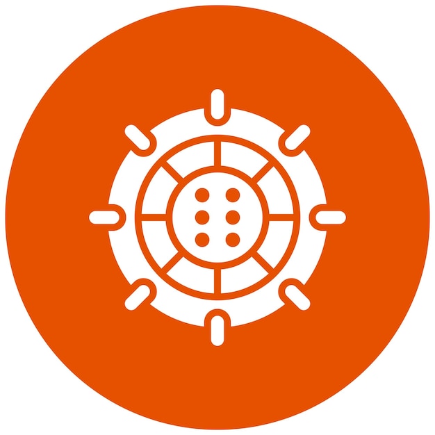 Ilustración del diseño del icono del vector de Stargate