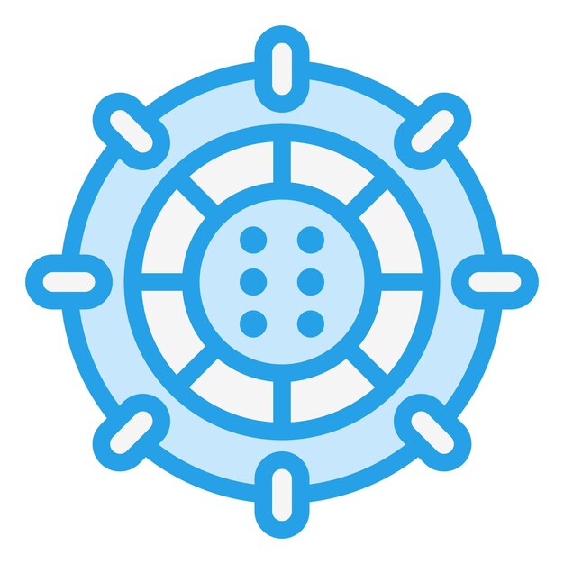 Ilustración del diseño del icono del vector de Stargate