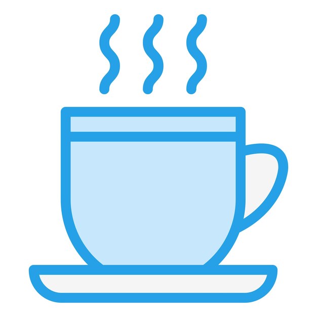 Ilustración del diseño del icono del vector de té