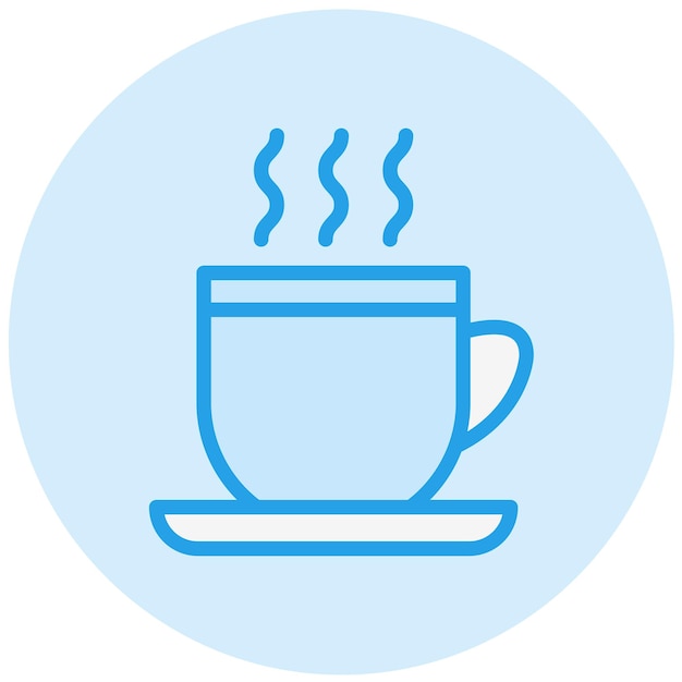 Ilustración del diseño del icono del vector de té