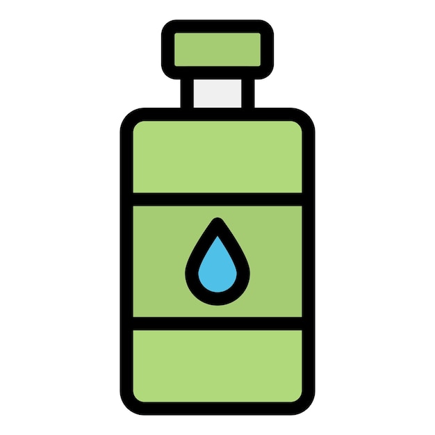 Ilustración del diseño del icono del vector de toner