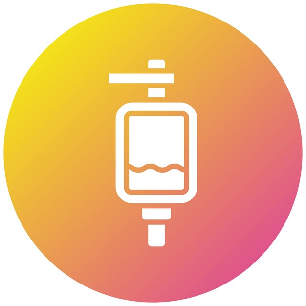 Ilustración del diseño del icono del vector urinario