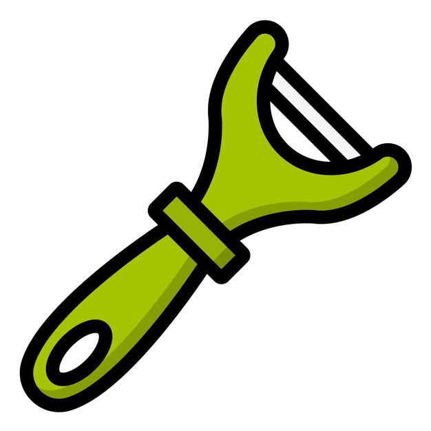 Ilustración del diseño del icono vectorial del abridor de botellas