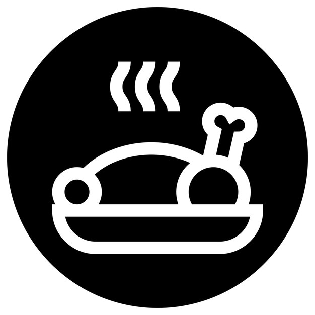 Ilustración del diseño del icono vectorial de alimentos