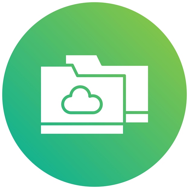 Ilustración del diseño del icono vectorial de almacenamiento