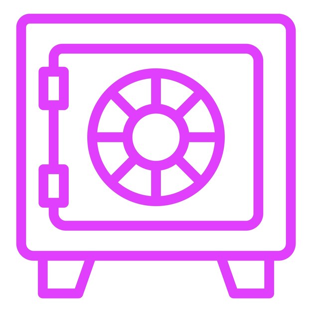 Ilustración del diseño del icono vectorial de almacenamiento