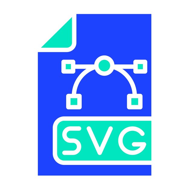Ilustración del diseño del icono vectorial del archivo Svg