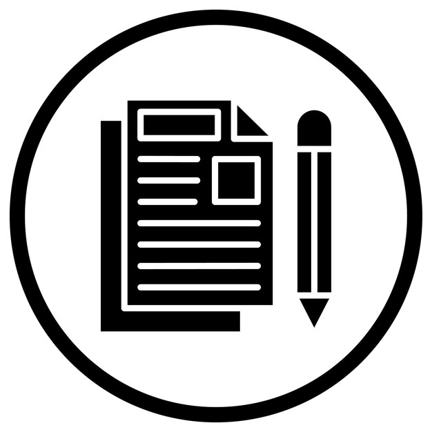 Ilustración del diseño del icono vectorial del artículo
