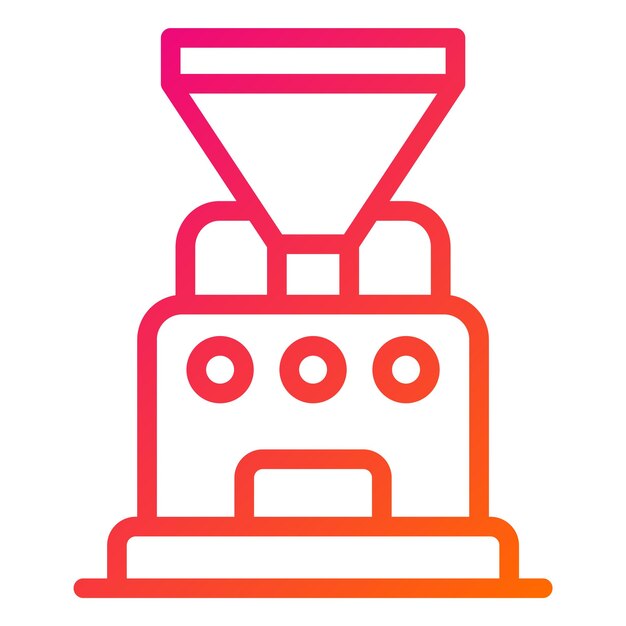 Ilustración del diseño del icono vectorial del asado