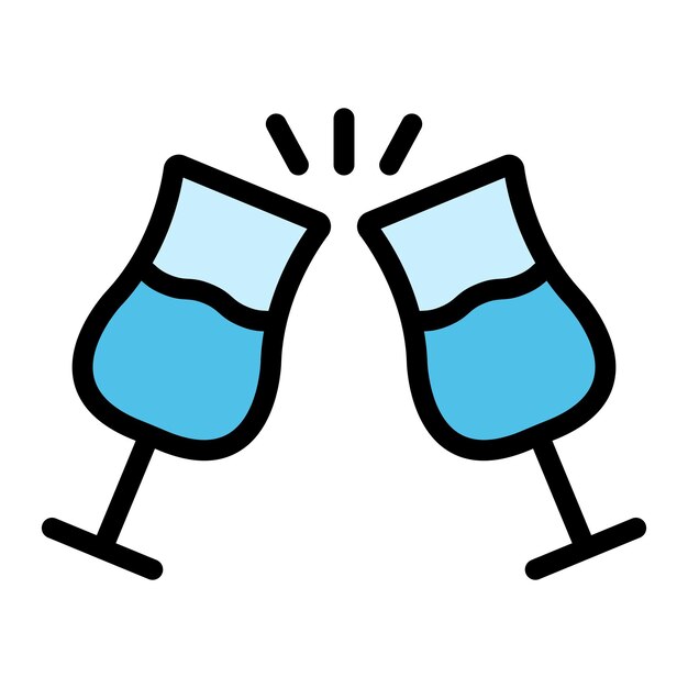 Ilustración del diseño del icono vectorial de la bebida