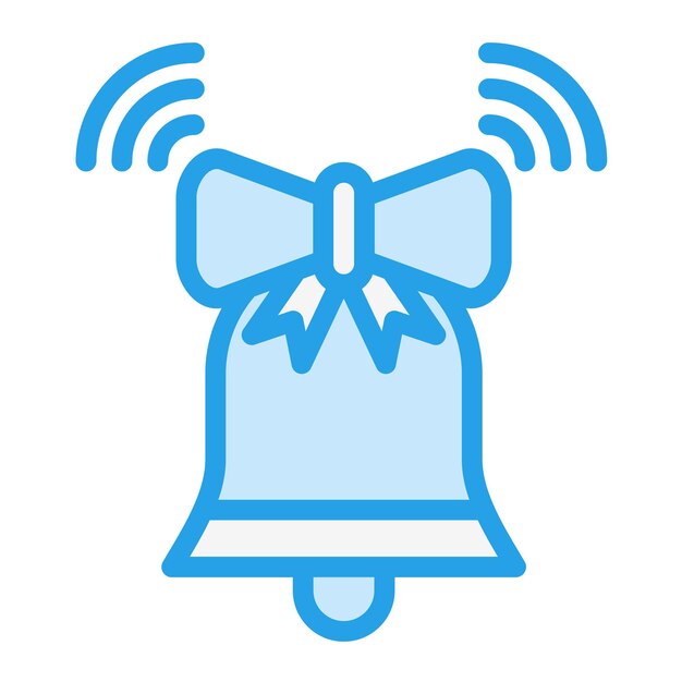 Ilustración del diseño del icono vectorial de Bell