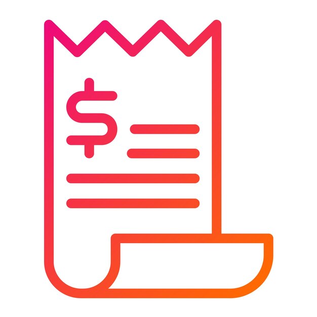 Ilustración del diseño del icono vectorial de Bill