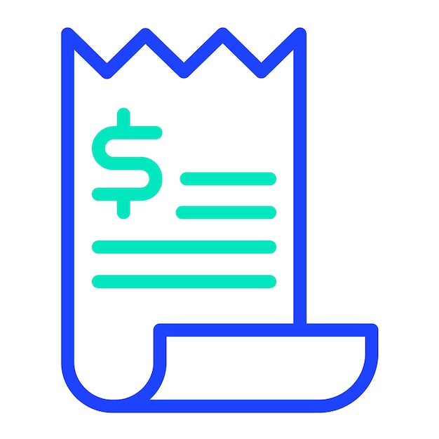 Ilustración del diseño del icono vectorial de Bill