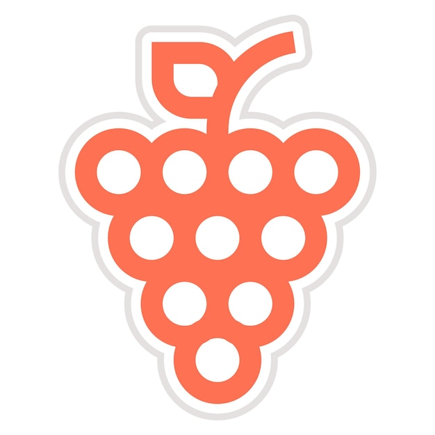 Ilustración del diseño del icono vectorial de Blackberry