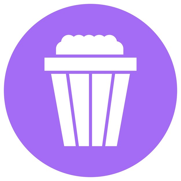 Ilustración del diseño del icono vectorial de bocadillos