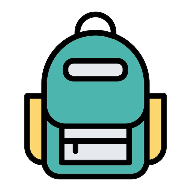 Ilustración del diseño del icono vectorial de la bolsa