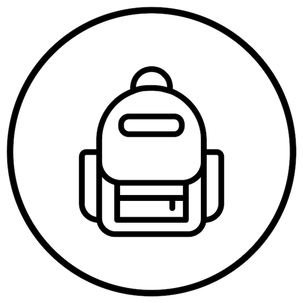 Ilustración del diseño del icono vectorial de la bolsa
