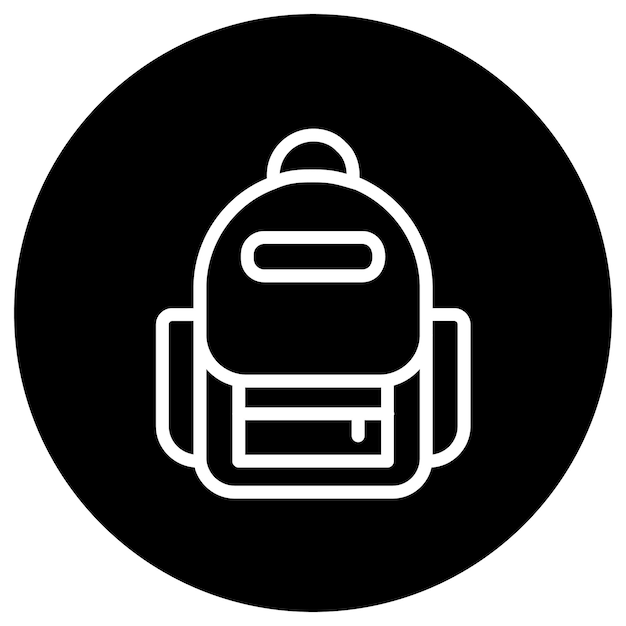 Ilustración del diseño del icono vectorial de la bolsa