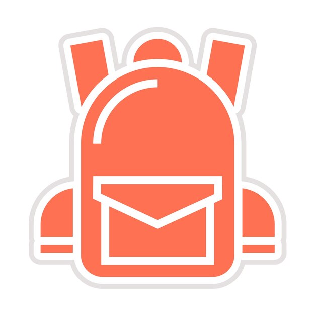Ilustración del diseño del icono vectorial de la bolsa