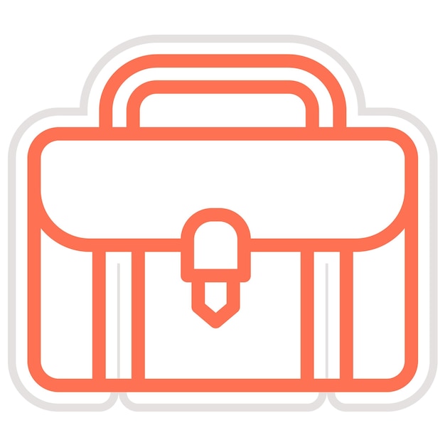 Ilustración del diseño del icono vectorial de la bolsa