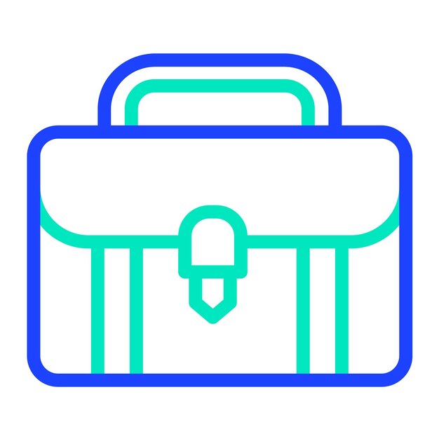 Ilustración del diseño del icono vectorial de la bolsa