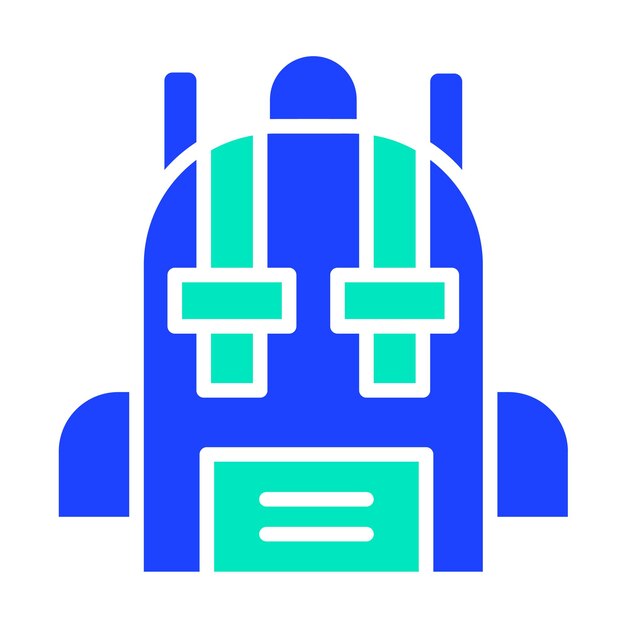 Ilustración del diseño del icono vectorial de la bolsa