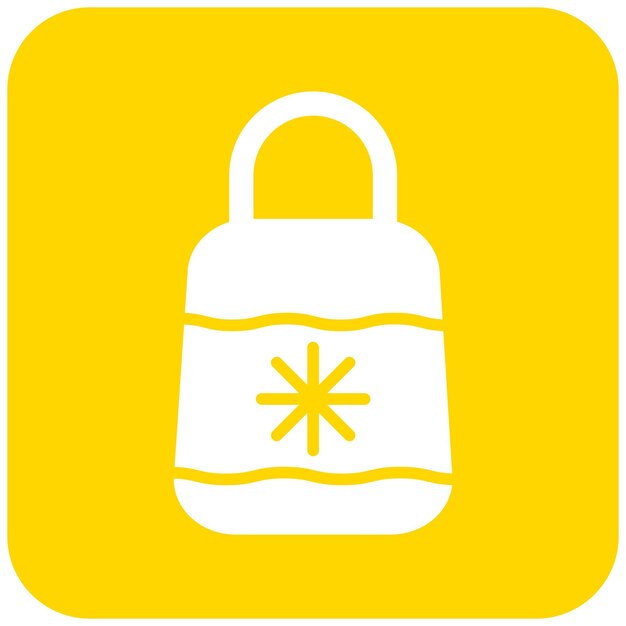 Ilustración del diseño del icono vectorial de la bolsa