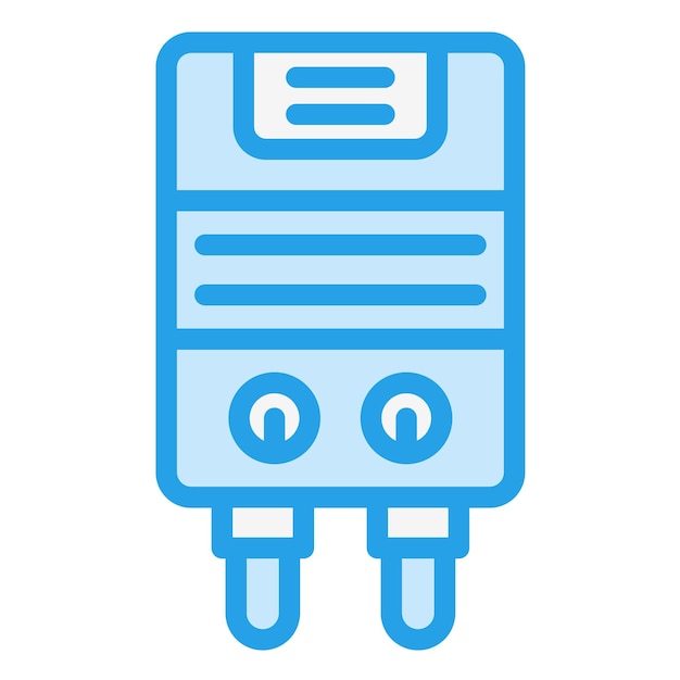 Ilustración del diseño del icono vectorial de la caldera