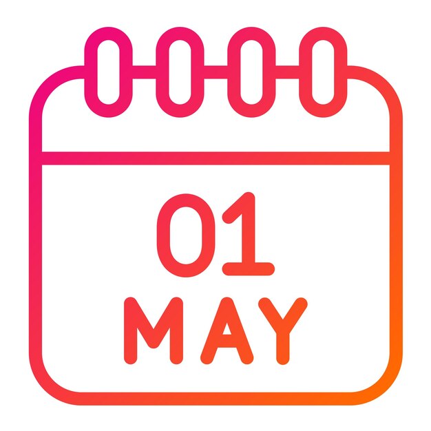 Ilustración del diseño del icono vectorial del calendario