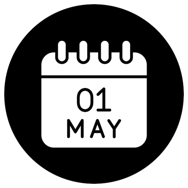 Ilustración del diseño del icono vectorial del calendario