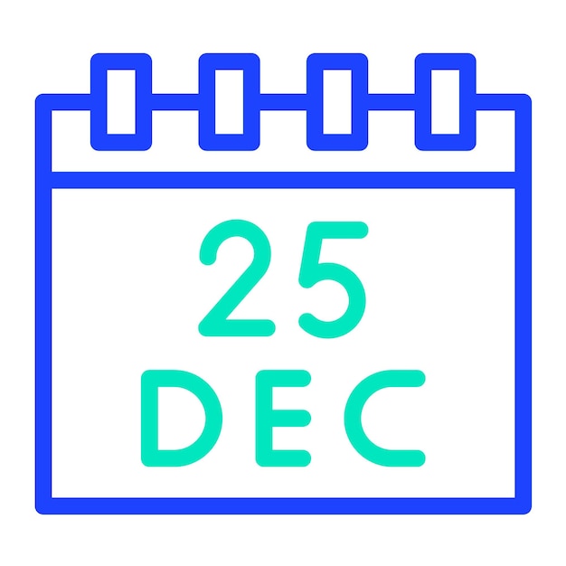 Ilustración del diseño del icono vectorial del calendario