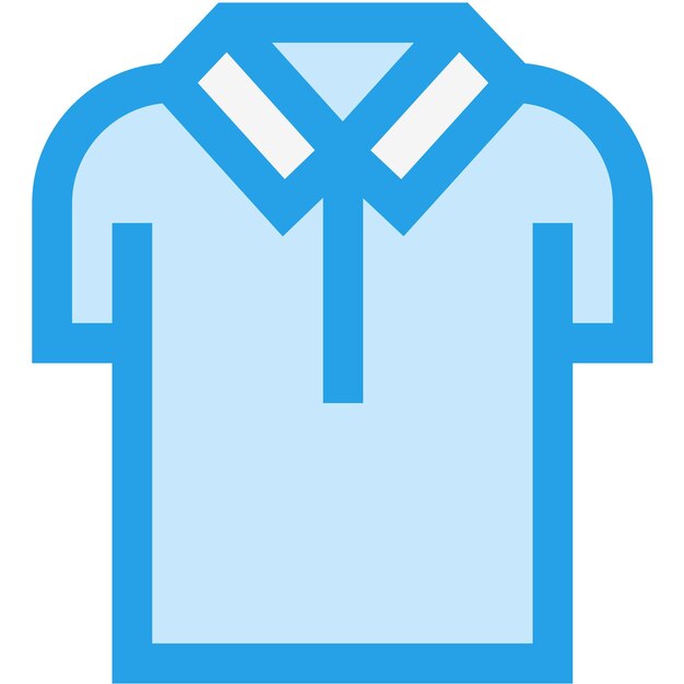 Ilustración del diseño del icono vectorial de la camisa
