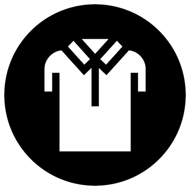 Ilustración del diseño del icono vectorial de la camisa
