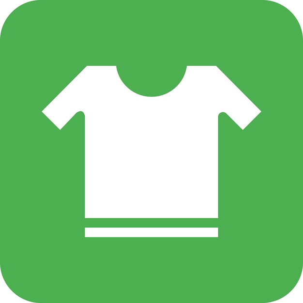 Ilustración del diseño del icono vectorial de la camisa