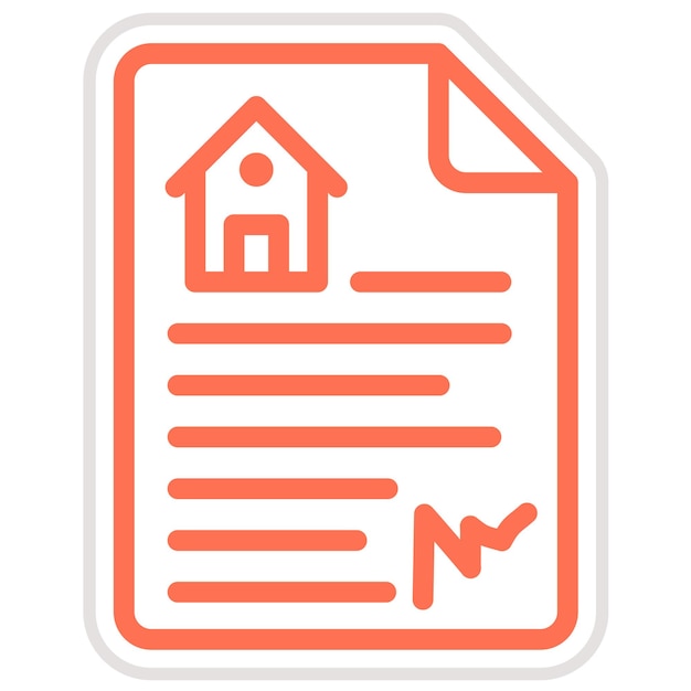 Ilustración del diseño del icono vectorial de la casa