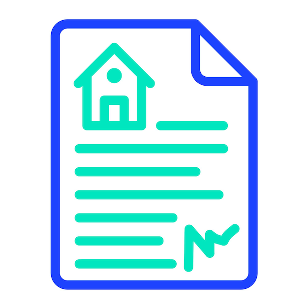 Ilustración del diseño del icono vectorial de la casa