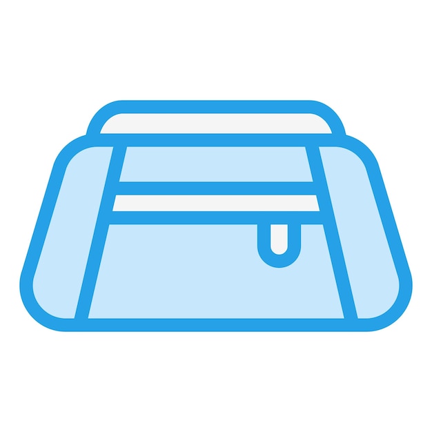 Ilustración del diseño del icono vectorial del caso