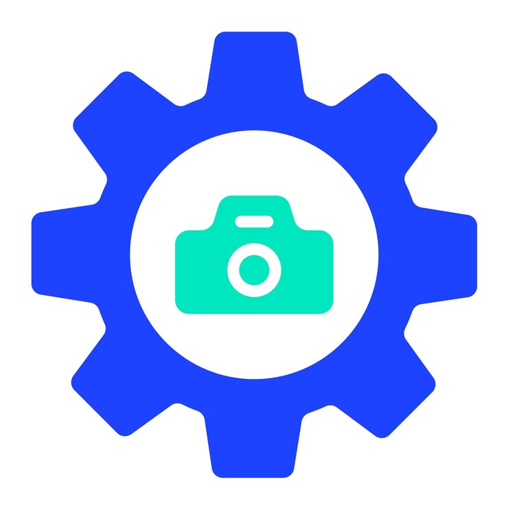 Vector ilustración del diseño del icono vectorial de configuración