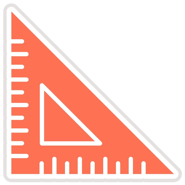 Ilustración del diseño del icono vectorial del conjunto cuadrado