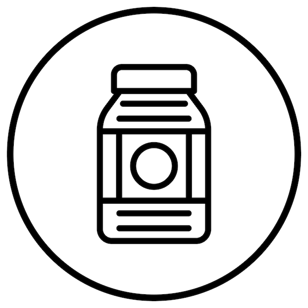 Ilustración del diseño del icono vectorial conservado