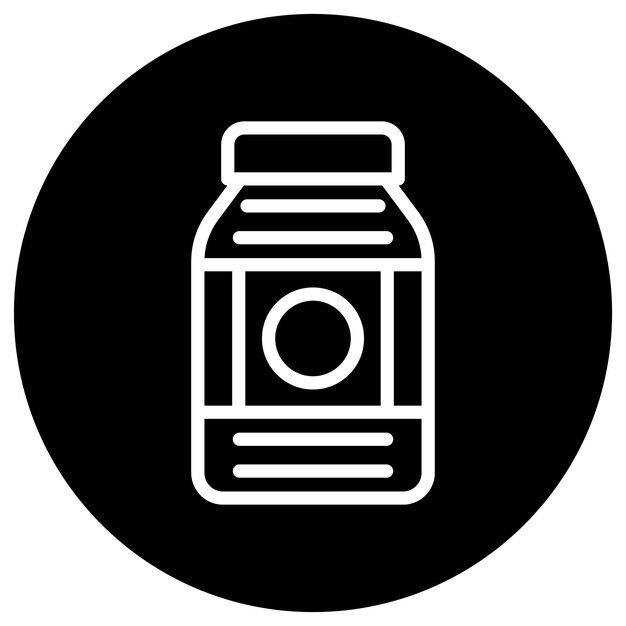 Ilustración del diseño del icono vectorial conservado