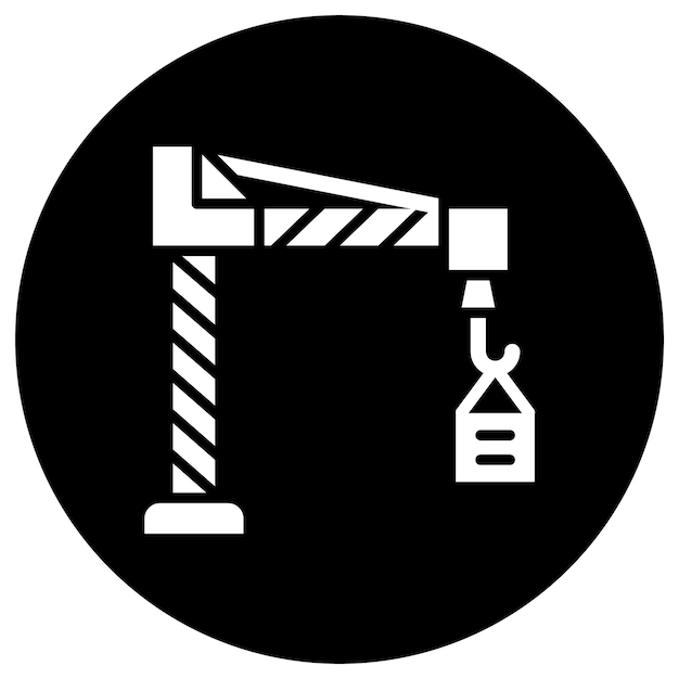 Ilustración del diseño del icono vectorial de construcción