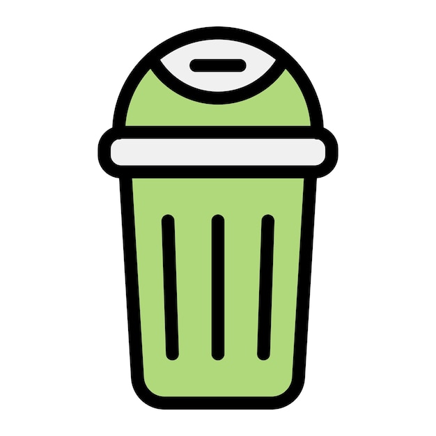 Ilustración del diseño del icono vectorial del contenedor