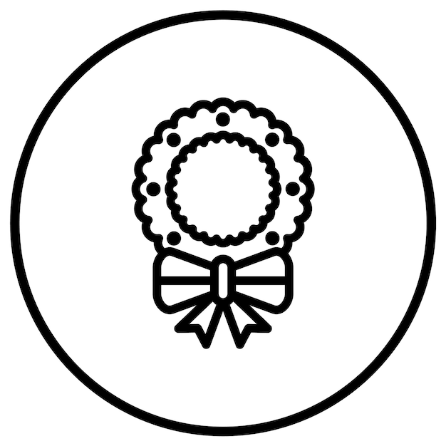 Ilustración del diseño del icono vectorial de la corona