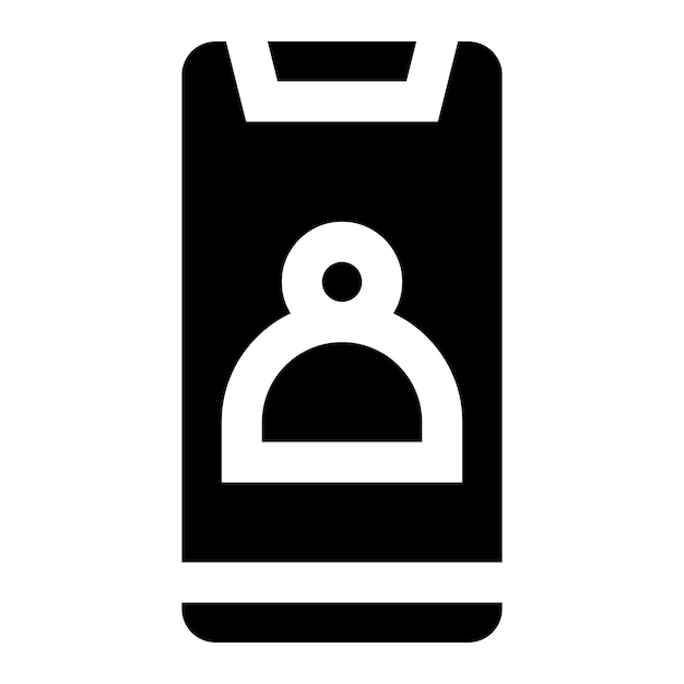 Ilustración del diseño del icono vectorial de la criada de llamada