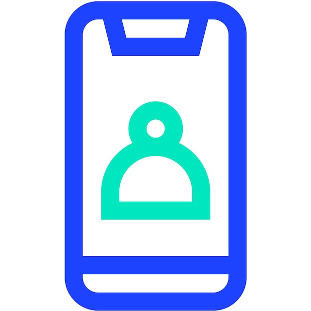 Ilustración del diseño del icono vectorial de la criada de llamada